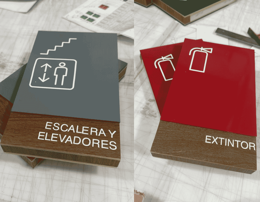 Señalética personalizada para negocios en Monterrey por AIDA Display